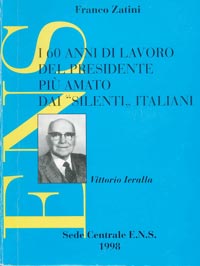 Libro scritto da Franco zatini dedicato a Vittorio Ieralla