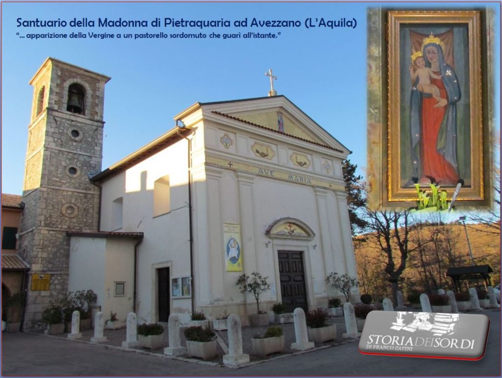 Santuario della Madonna di Pietracquaria ad Avezzano (L'Aquila)