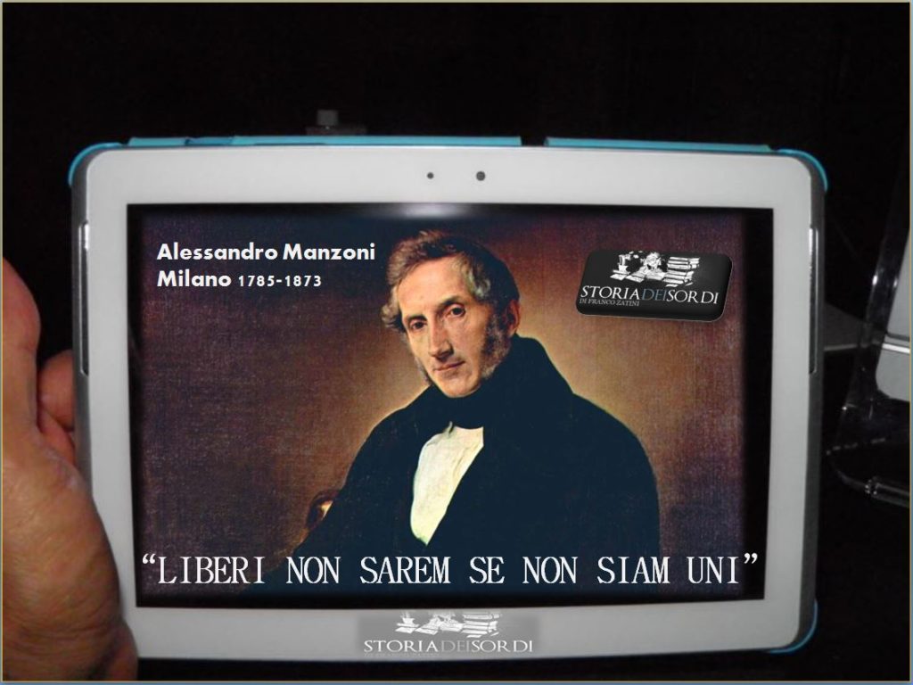 Alessandro Manzoni 1785-1873