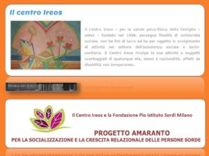 progetto-amaranto-ireos-e-pio-istituto-sordi-milano