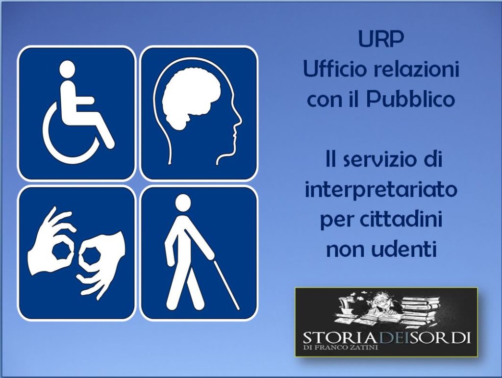 Servizio di interpretariato URP