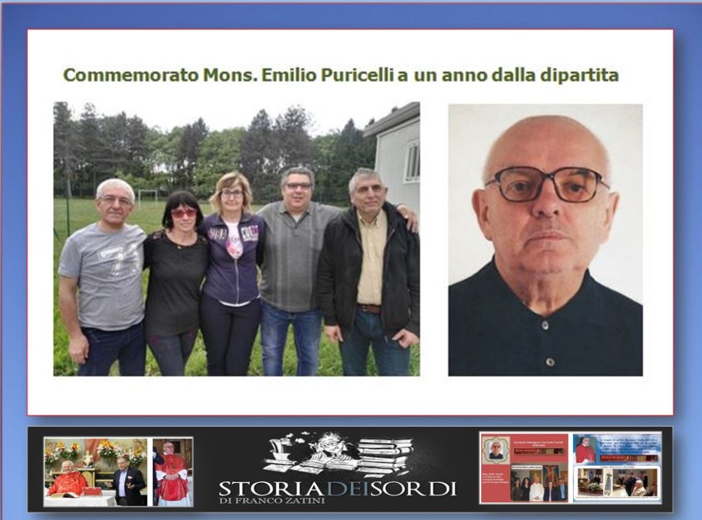 Don Emilio Puricelli Commemorazione un anno dipartita