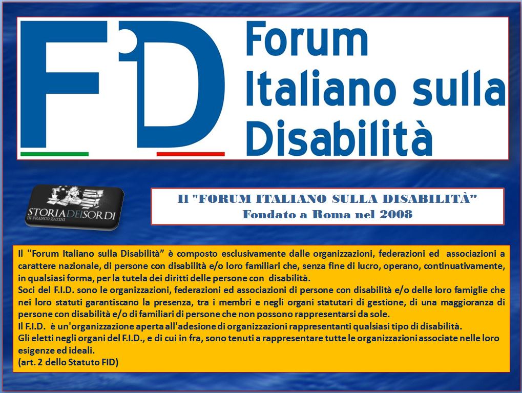 Forum Europeo sulla disabilità FID