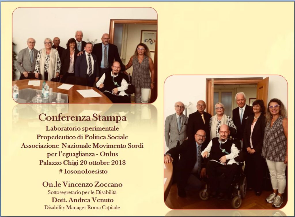 Conferenza stampa 20 settembre 2018