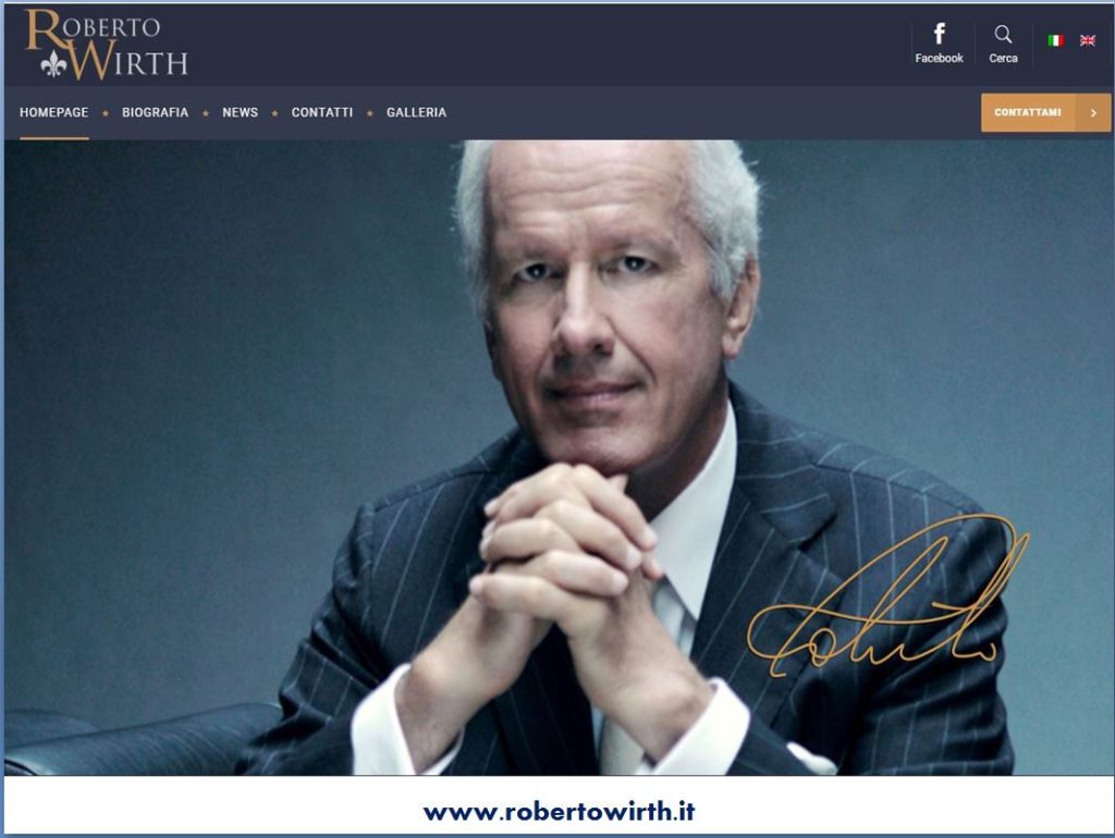 Roberto Wirth sito ufficiale