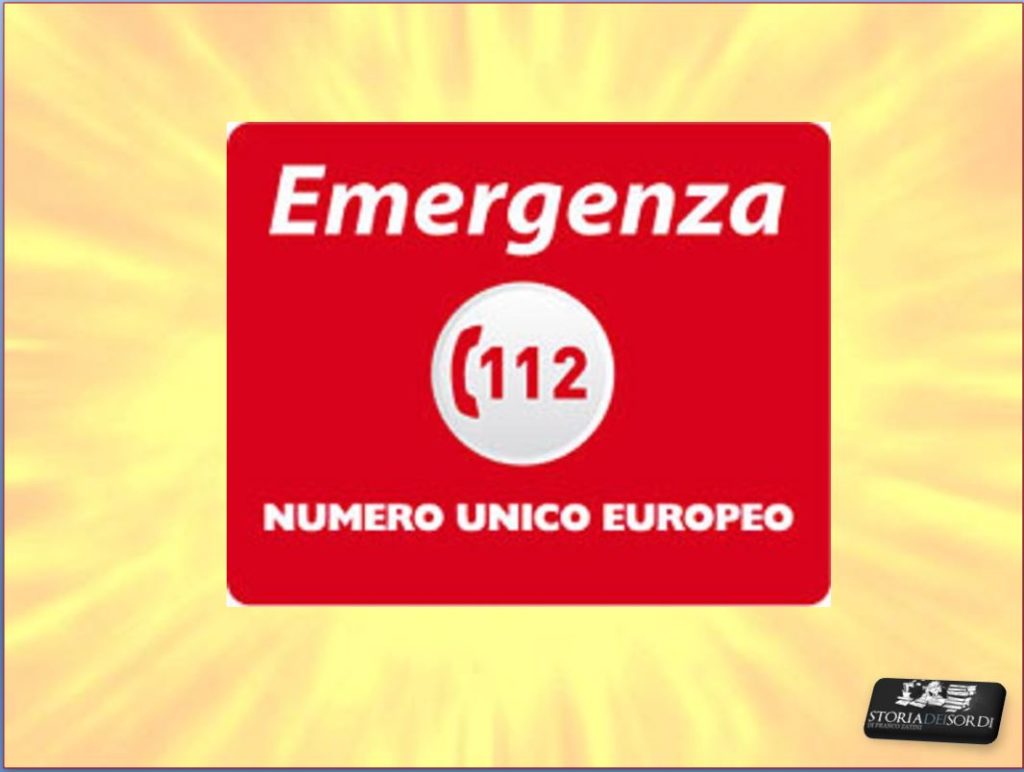 Emergenza 112 numero unico europeo