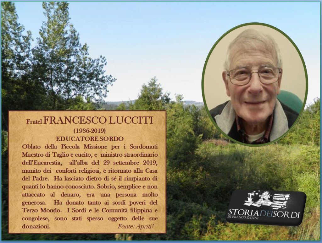 Lucciti Francesco 1936-2019