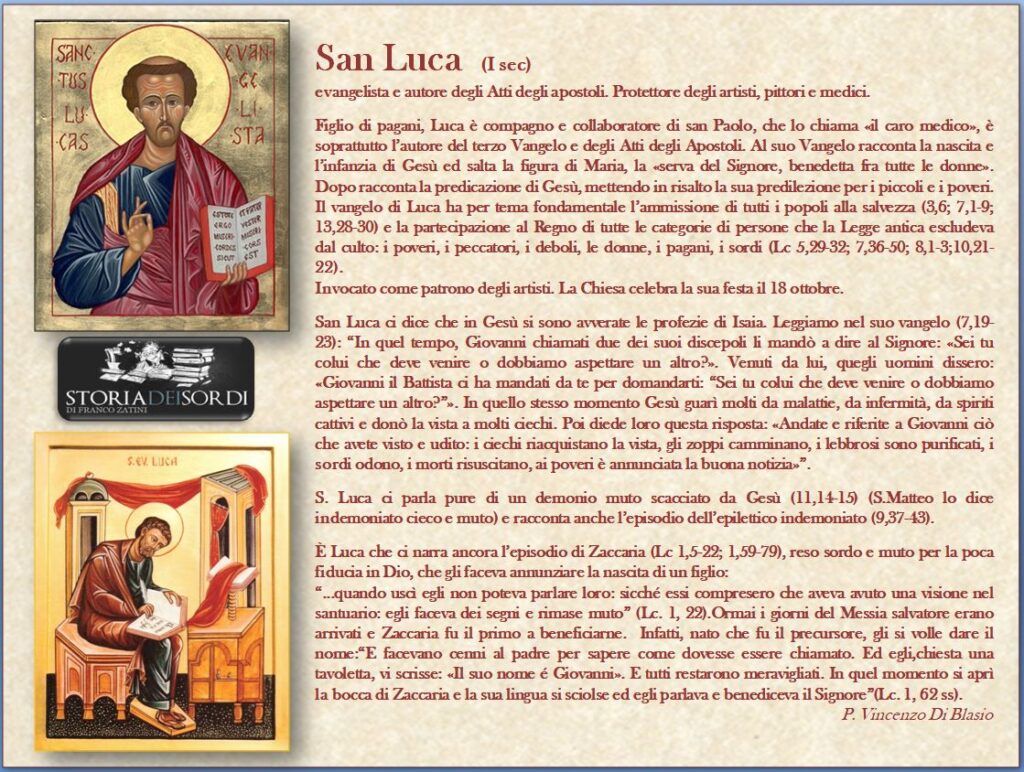 San Luca evangelista I sec.