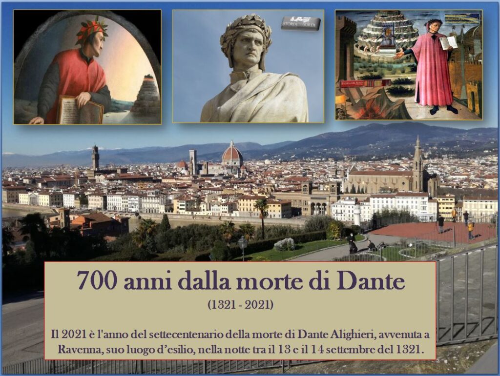 Dante Alighieri 700 anni morte 1321 2021