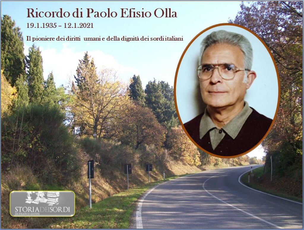 Paolo Efisio Olla 1935-2021