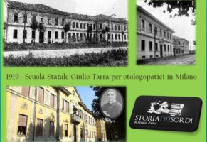 1919 – Scuola Statale Giulio Tarra per otologopatici in Milano