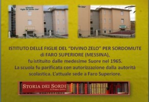 1965 – Istituto Divino del Zelo per le sordomute in Faro Superiore (Messina)