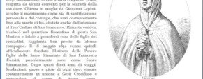 Mamma di Firenze: Ven. Anna Maria Fiorelli Lapini (Newsletter della Storia dei Sordi n.193 del 28 febbraio 2007)