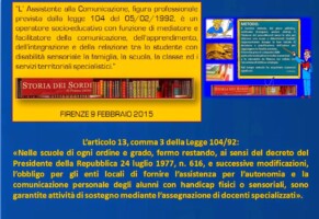 Le ex competenze delle Province in materia di assistenza ai sordi e ai ciechi.