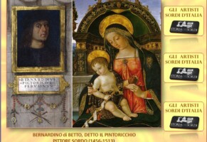 Bernardino di Betto detto il Pinturicchio Mostra del grande artista Sordo (Newsletter della Storia dei Sordi n. 417  del  2 febbraio 2008)