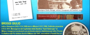 Commemorazione solenne di Monsignor Giulio Broggi