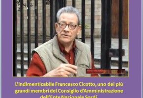 Francesco Cicotto, emerito dirigente nazionale dell’ENS