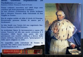 Beato Giovanni Nepomuceno Tschiderer Von Gleifheim (Newsletter della Storia dei Sordi n.236 del 2 maggio 2007)