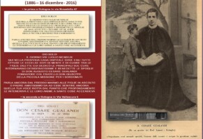 Don Cesare Gualandi nel 120° anniversario della sua morte (Newsletter della Storia dei Sordi n.153 del 3 gennaio 2007)
