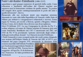 San Girolamo Emiliani ed i Padri Somaschi