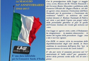 75° anniversario “Festa Nazionale ENS” 1942-2017