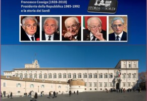 Il Presidente della Repubblica Francesco Cossiga