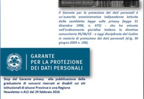 Pa e concorsi per disabilità (invalidi, ciechi e sordi) : no alle graduatorie on lineConcorsi