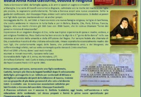 Beata Anna Rosa Gattorno, vedova e religiosa e la storia dei sordi