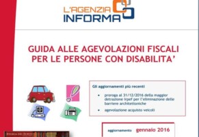 Guida alle agevolazioni fiscali per le persone con disabilità 2016