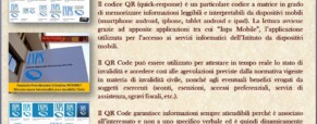 INPS. I sordi civili nei servizi online. Il nuovo sistema QR Code per i verbali