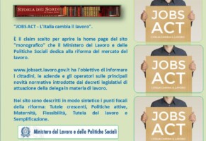 Lavoro dei sordi disoccupati in “act jobs” (Decreto Legislativo 150 del 2015)