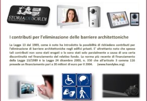 I contributi per l’eliminazione delle barriere architettoniche (e della comunicazione)