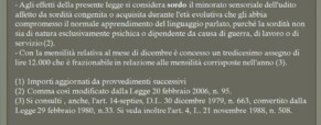 Legge 6 agosto 2008, n. 133:  Turn over (art.66); assenze retributive PP.AA. (art.64)  e verifica delle invalidità civili (art.80) (Newsletter della Storia dei Sordi n. 582  dell’ 11 novembre 2008)