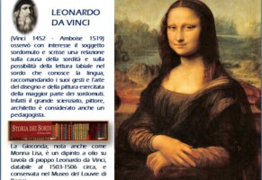 Anniversario dalla morte di Leonardo da Vinci, Conte alla presentazione delle celebrazioni