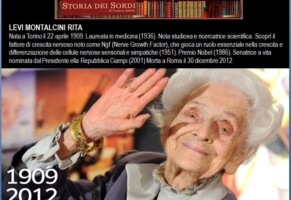 I 103 anni di Rita Levi Montalcini, senatrice premio Nobel