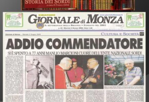 Grave lutto dello storico ENS Manlio Marcioni (Newsletter della Storia dei Sordi n. 697 del 3 giugno 2009)