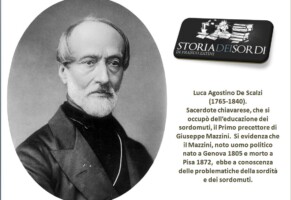 Mazzini Giuseppe e la storia dei sordi