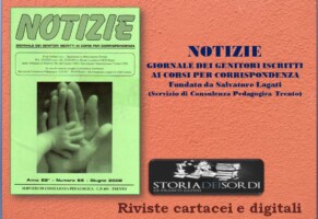 Notizie. Giornale dei genitori iscritti ai Corsi per corrispondenza.