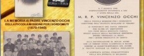 La memoria di P. Vincenzo Occhi della PMS