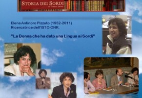 Elena Antinoro Pizzuto. Ricercatrice CNR