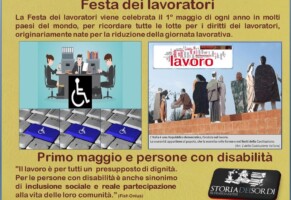 Primo maggio e persone con disabilità