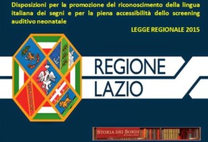 Regione Lazio: Approvata legge per lingua dei segni e accessibilità persone sorde.