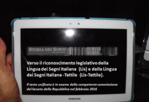 Riconoscimento della Lingua dei Segni Italiana 2016