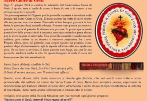 Sacro Cuore di Gesù e il mondo dei sordi
