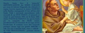 Il miracolo di Sant’Antonio sull’unità dei Sordi Italiani