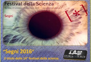 Segni.Festival della Scienza 2016