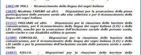 Pagliari promuove un disegno di legge per difendere la lingua dei segni