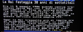 Coda, Fish, Giuranna, Micheloni, Olimpiadi, ecc.